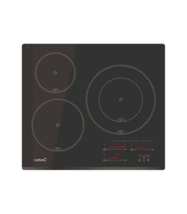 CATA Hob INSB 6028 BK Induction Number of burners/cooking zones 3 Slider Touch Timer Black