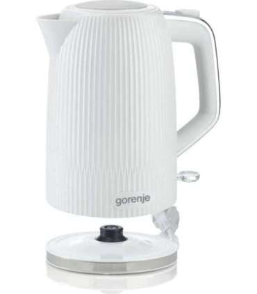 Gorenje Kettle K17DPW Electric 2200 W 1.7 L Stainless steel 360° rotational base White
