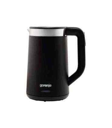 Gorenje Kettle K17TRDW Electric 2200 W 1.7 L Plastic/Metal 360° rotational base Black