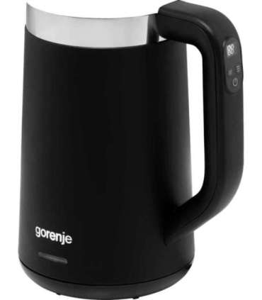 Gorenje Kettle K17TRDW Electric 2200 W 1.7 L Plastic/Metal 360° rotational base Black