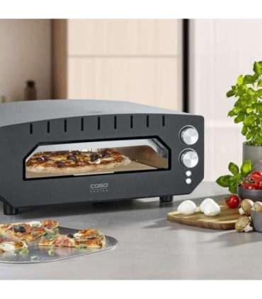 Caso Pizza Oven PizzaChef 400° 2000 W Black