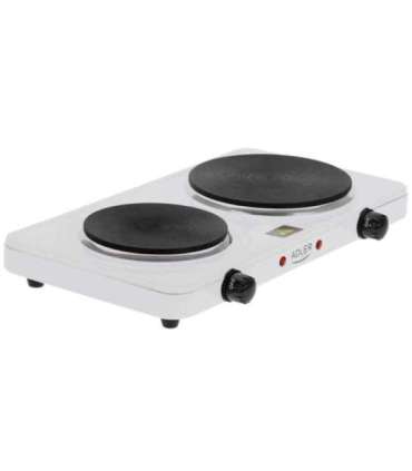Adler Hot Plate AD 6520 Number of burners/cooking zones 2 White Electric