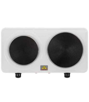 Adler Hot Plate AD 6520 Number of burners/cooking zones 2 White Electric