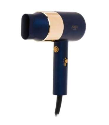 Adler Hair dryer AD 2280 1800 W Number of temperature settings 3 Blue/Gold