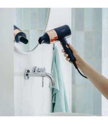 Adler Hair dryer AD 2280 1800 W Number of temperature settings 3 Blue/Gold