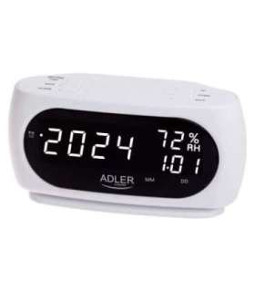 Adler LED clock with thermometer AD 1186