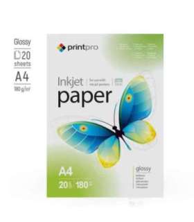 ColorWay PrintPro Photo Paper, 20 sheets 180 g/m² A4 High Glossy