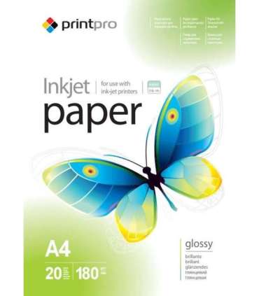 ColorWay PrintPro Photo Paper, 20 sheets 180 g/m² A4 High Glossy