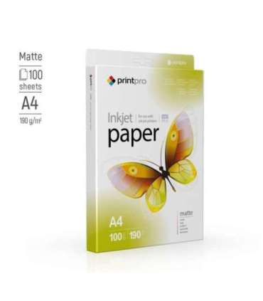 ColorWay PrintPro Photo Paper, 100 sheets 190 g/m² A4 Matte