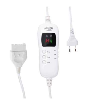 Adler Electric heating throw-blanket, 160 x 180 cm AD 7443 Number of heating levels 7 Number of persons 1 |