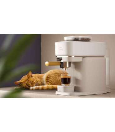 Philips Coffee maker BAR300/03 Baristina Pump pressure 16 bar Semi-automatic 122.8 W White