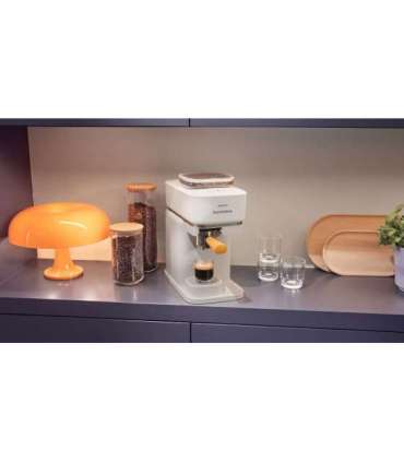 Philips Coffee maker BAR300/03 Baristina Pump pressure 16 bar Semi-automatic 122.8 W White