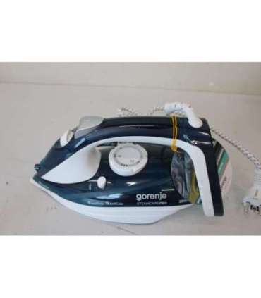 SALE OUT. Gorenje SIH2800TQC Steam Iron, Water tank 0,4 L, Continuous steam 35 g/min, Turquoise/White Gorenje Steam