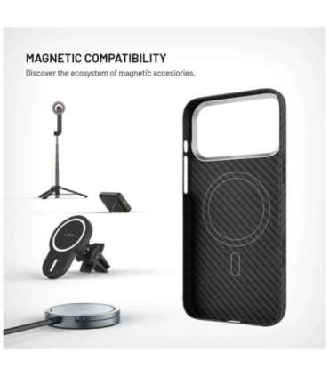 FIXED MagVelar for Apple iPhone 17 Pro Max, black