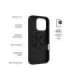Fixed Back cover Apple iPhone 17 Pro Max Liquid silicon Black MagFlow