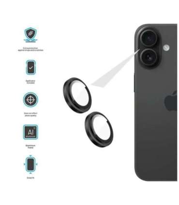 FIXED Camera Glass for Apple iPhone 17, black