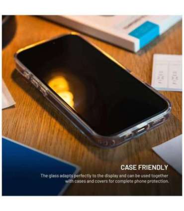 Fixed Screen protector Apple iPhone 17 Tempered glass Black Full Cover 2.5D