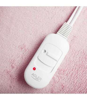 Adler Super Soft Electric Heating Pad AD 7444 Number of heating levels 2 Number of persons 1 Washable Remote