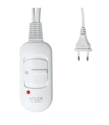 Adler Super Soft Electric Heating Pad AD 7444 Number of heating levels 2 Number of persons 1 Washable Remote