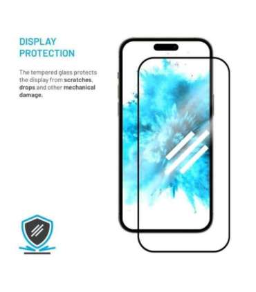 Fixed Screen protector Samsung Galaxy A17 4G/5G Tempered glass Black Full-Cover 2.5D