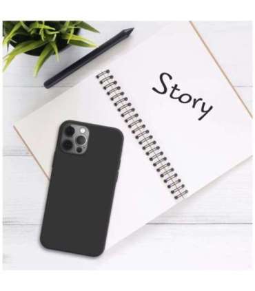 FIXED Story Back Cover for Xiaomi 15T, black Fixed