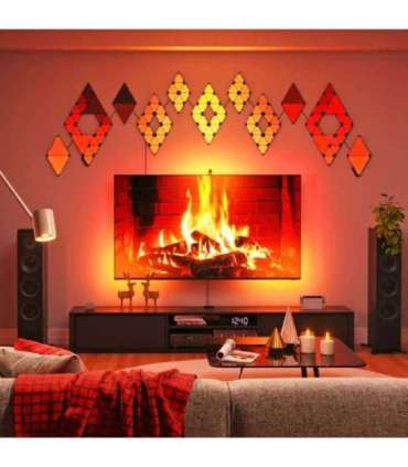 Nanoleaf 4D V2 TV Screen Mirror + Light Strips Kit (for TV & Monitor up to 65'')|24 W|Multicolor RGB