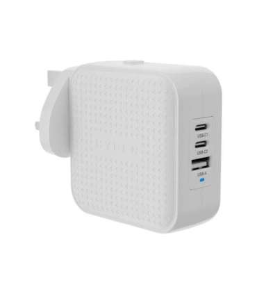 Hyper HyperJuice 70W USB-C GaN Travel Charger (3C+1A) - White Hyper