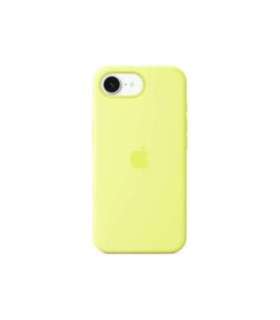 Apple iPhone 16e Silicone Case – Neon Yellow Apple