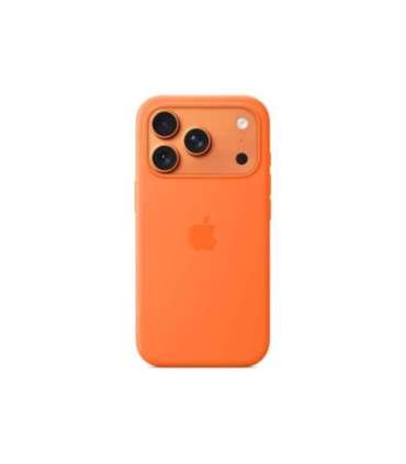 Apple iPhone 17 Pro Silicone Case with MagSafe – Orange Apple