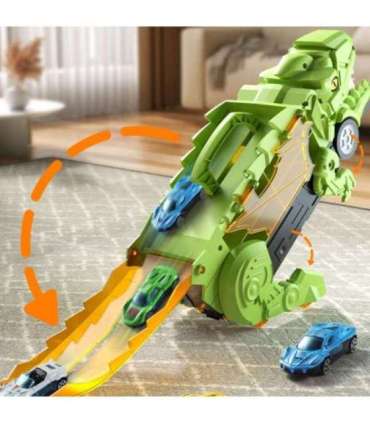 WOOPIE Zestaw Pojazdów Tor Dinozaur Pożeracz