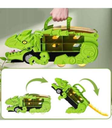 WOOPIE Zestaw Pojazdów Tor Dinozaur Pożeracz