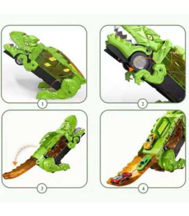 WOOPIE Zestaw Pojazdów Tor Dinozaur Pożeracz
