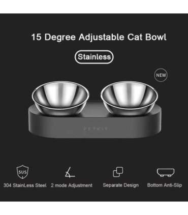 PETKIT Bowl Fresh Nano Metal Capacity 0.48 L Material ABS/Stainless Steel Black