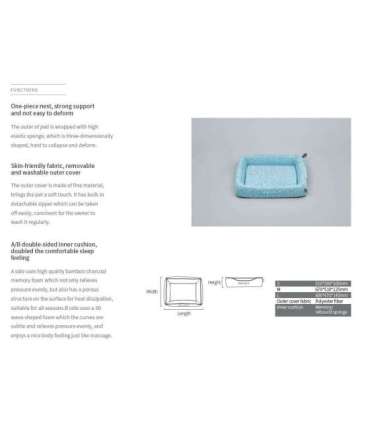 PETKIT Deep Sleep All Season Pet Bed M Green