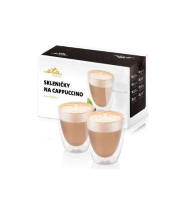 ETA Cappuccino cups ETA418193010 For cappuccino coffee 2 pc(s) Dishwasher proof Glass