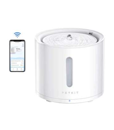 PETKIT Smart Pet Drinking Fountain Eversweet Solo 2 Capacity 2 L Filtering Material Plastic White