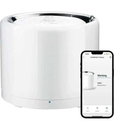 PETKIT Smart Pet Drinking Fountain Eversweet 3 Pro (Wireless Pump) Capacity 1.35 L Filtering Material