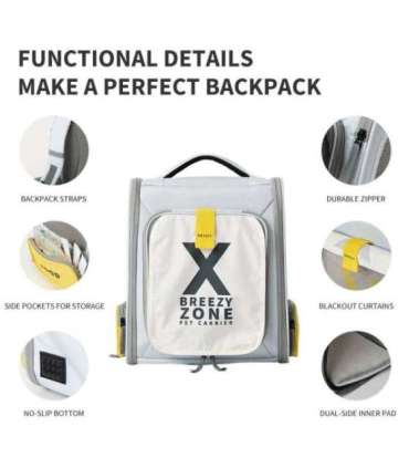 PETKIT Pet Carrier BP3 X ZONE Grey