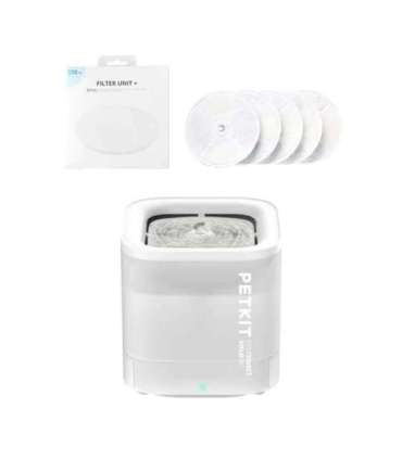 PETKIT Smart Pet Drinking Fountain Eversweet Solo Capacity 1.8 L Filtering Material Plastic White