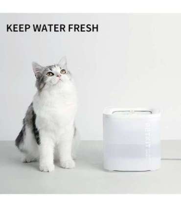 PETKIT Smart Pet Drinking Fountain Eversweet Solo Capacity 1.8 L Filtering Material Plastic White