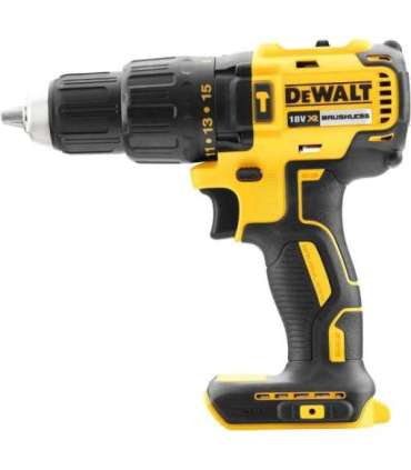 18V XR Brushless Hammer Drill Driver - 2 X 2Ah Batteries DCD778D2T-QW 340 W