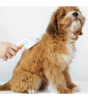 PETKIT Large Pet Grooming Brush 2 White