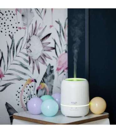 Adler Ultrasonic aroma diffuser 3in1 AD 7968 Ultrasonic Suitable for rooms up to 25 m² White