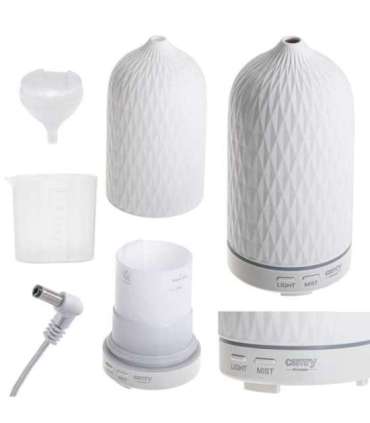 Camry Ultrasonic aroma diffuser 3in1 CR 7970 Ultrasonic Suitable for rooms up to 25 m² White
