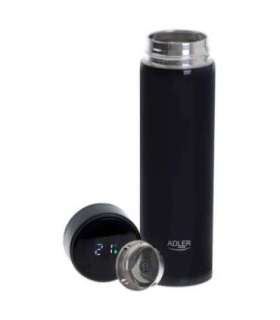 Adler Thermal Flask AD 4506bk Material Stainless steel/Silicone Black