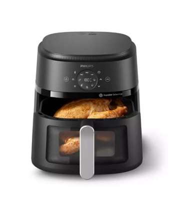 Philips NA231/00 Airfryer, 1700 W, Pan volume 6.2 L, Black, Silver Philips Airfryer NA231/00 Power 1700 W |