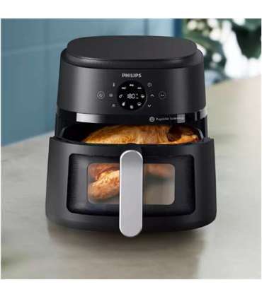 Philips NA231/00 Airfryer, 1700 W, Pan volume 6.2 L, Black, Silver Philips Airfryer NA231/00 Power 1700 W |