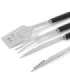Adler Grill Utensil Set with Carrying Case AD 6727 Grill Cutlery Set 4 pc(s) Stainless Steel/Black