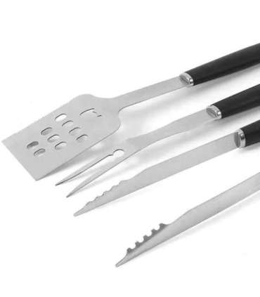 Adler Grill Utensil Set with Carrying Case AD 6727 Grill Cutlery Set 4 pc(s) Stainless Steel/Black