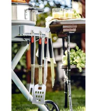 Adler Grill Utensil Set with Carrying Case AD 6727 Grill Cutlery Set 4 pc(s) Stainless Steel/Black